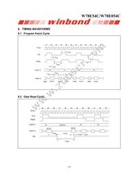 W78E054C40PL Datasheet Page 18