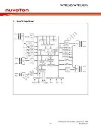 W78E365A40DL Datasheet Page 6