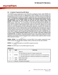 W78E365A40DL Datasheet Page 20