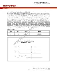 W78E365A40DL Datasheet Page 22