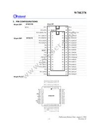 W78E378 Datasheet Page 3