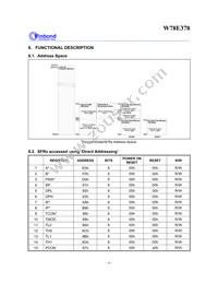 W78E378 Datasheet Page 8