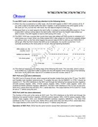 W78E378A10PL Datasheet Page 17