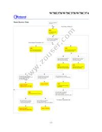 W78E378A10PL Datasheet Page 22