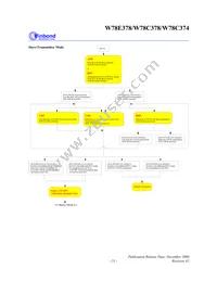 W78E378A10PL Datasheet Page 23