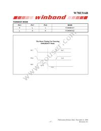 W78E516B40PL Datasheet Page 17