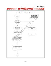 W78E516B40PL Datasheet Page 18