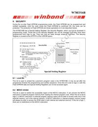 W78E516B40PL Datasheet Page 20