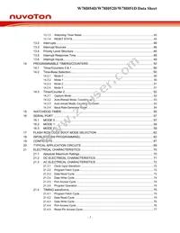 W78I054DFG Datasheet Page 2