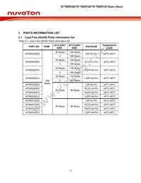 W78I054DFG Datasheet Page 6