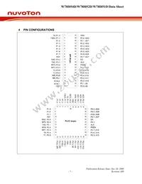W78I054DFG Datasheet Page 7