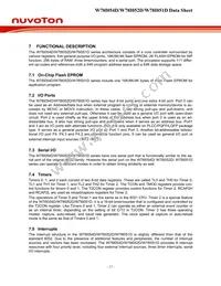 W78I054DFG Datasheet Page 12