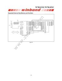 W78L051C24PL Datasheet Page 20