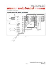 W78L052A24PL Datasheet Page 23