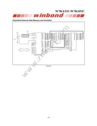W78L052C24PL Datasheet Page 20