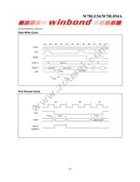 W78L054A24PL Datasheet Page 20