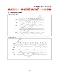 W78L054C24PL Datasheet Page 16