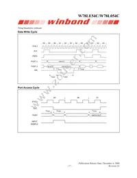 W78L054C24PL Datasheet Page 17