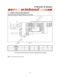 W78L054C24PL Datasheet Page 18