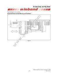 W78L054C24PL Datasheet Page 19