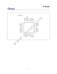 W78L801A24FL Datasheet Page 4