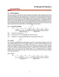 W78L812A24PL Datasheet Page 8
