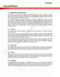 W79E201A16PL Datasheet Page 6