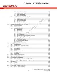 W79E217AFG Datasheet Page 3