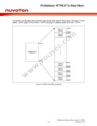 W79E217AFG Datasheet Page 15