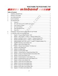 W83194BG-703 Datasheet Page 3