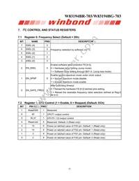 W83194BG-703 Datasheet Page 12