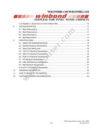 W83195BG-118 Datasheet Page 4