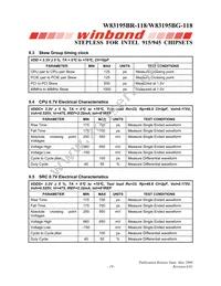 W83195BG-118 Datasheet Page 23