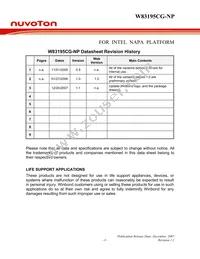 W83195CG-NP Datasheet Page 2