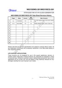 W83195WG-301 Datasheet Page 2