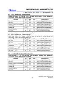 W83195WG-301 Datasheet Page 23