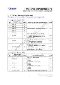 W83195WG-413 Datasheet Page 10