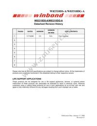 W83310DG-A Datasheet Page 2