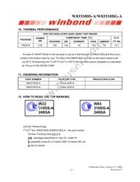 W83310DG-A Datasheet Page 14