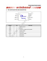 W83310SG TR Datasheet Page 5