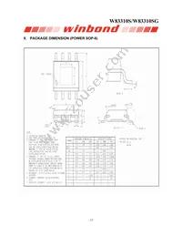 W83310SG TR Datasheet Page 15