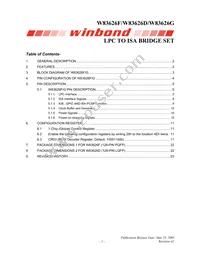 W83626G Cover