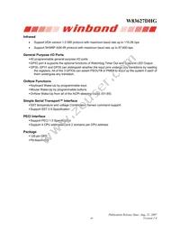 W83627DHG Datasheet Page 16