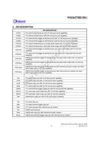 W83637HG-AW Datasheet Page 14