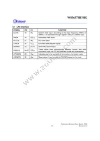W83637HG-AW Datasheet Page 15