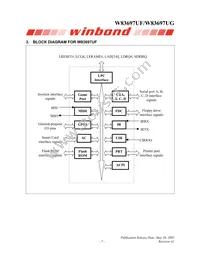 W83697UG Datasheet Page 7