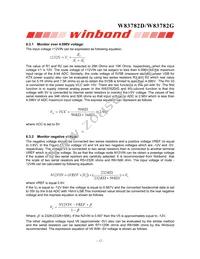 W83782G Datasheet Page 15