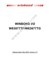 W83877TG Cover