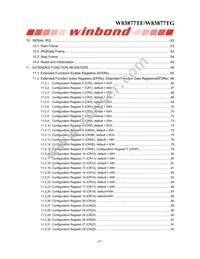 W83877TG Datasheet Page 5