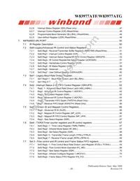 W83977ATG-AW Datasheet Page 4